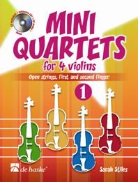 Stiles: Mini Quartets 1 for 4 violins