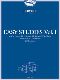 Dancla: Easy Studies Vol. 1 (1st Position)