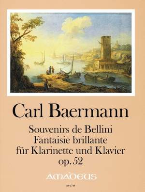 Baermann, C: Souvenirs de Bellini op. 52