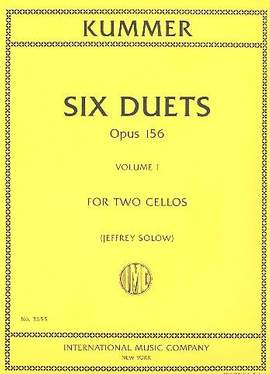Kummer, F A: Six Duets Volume 1 op.156