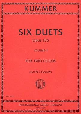 Kummer, F A: Six Duets Volume 2 op.156