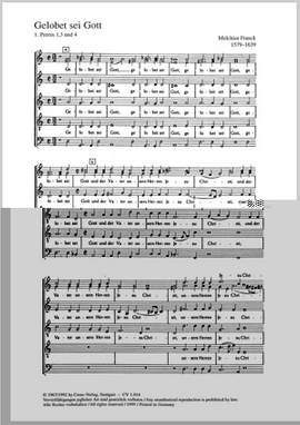 Franck: Gelobet sei Gott (dorisch)