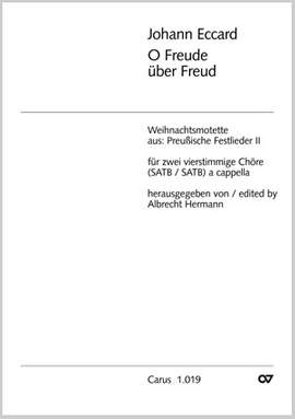 Eccard: O Freude über Freud (FDur)
