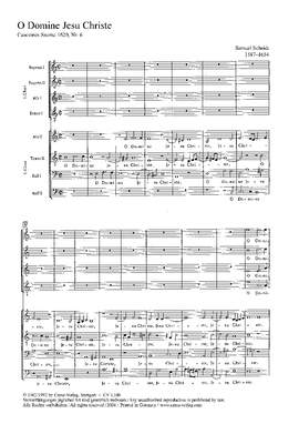 Scheidt: O Domine Jesu Christe