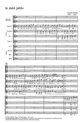 Scheidt: In dulci jubilo (CDur)