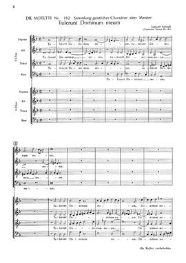 Scheidt: Tulerunt Dominum meum