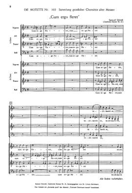 Scheidt: Cum ergo fleret (dorisch)