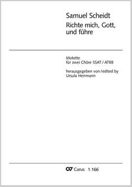 Scheidt: Richte mich, Gott, und führe (dorisch)