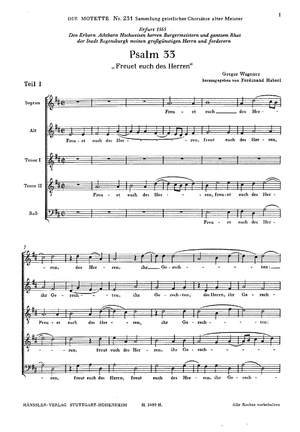 Wagener: Psalm 33 (dorisch)