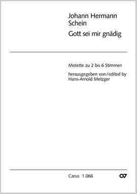Schein: Gott, sei mir gnädig