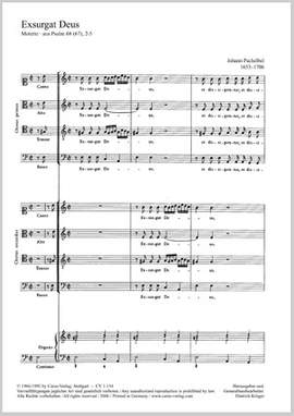 Pachelbel: Exsurgat Deus (aMoll)