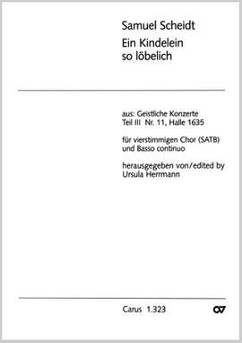 Scheidt: Ein Kindelein so löbelich (GDur)