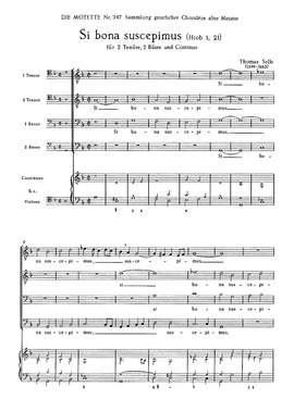 Selle: Si bona suscepimus (phrygisch)
