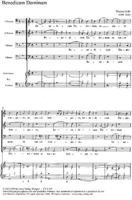 Selle: Benedicam Dominum (GDur)