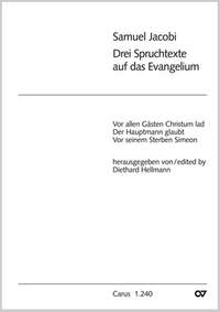 Jakobi: Drei Spruchtexte auf das Evangelium