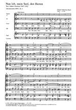 Bach, JS: Nun lob, mein Seel, den Herren (BWV 28 no. 2; C-Dur) Product Image