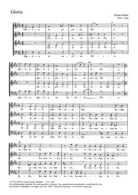Staden: Gloria in excelsis Deo