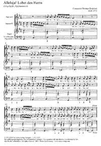 Dedekind: Alleluja! Lobet den Herrn