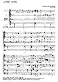 Dedekind: Der Herr ist nahe allen