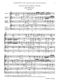 Dedekind: Der Tod ist tot (mixolydisch)