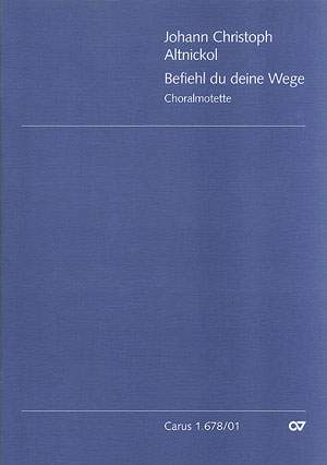 Altnickol: Befiehl du deine Wege