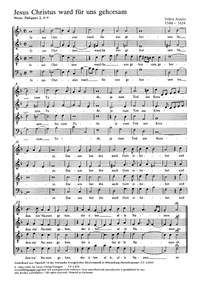 Anerio: Jesus Christus ward; Mendelssohn: Verleih uns Frieden