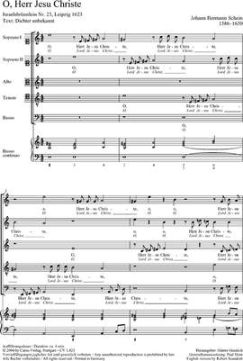 Schein: O, Herr Jesu Christ ( no. 23)