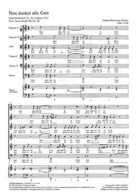 Schein: Nun danket alle Gott ( no. 26)