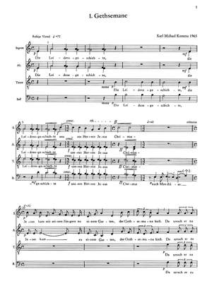 Komma: Matthäuspassion