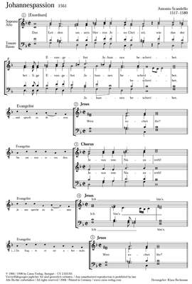 Scandello: Johannespassion