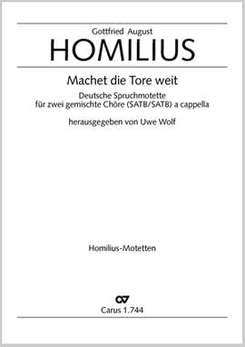 Homilius: Machet die Tore weit (CDur)