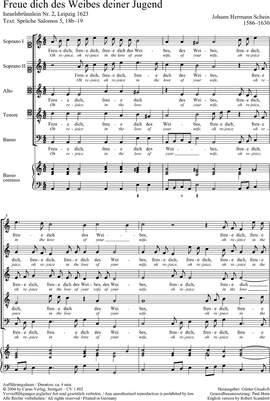 Schein: Freue dich des Weibes ( no. 2)