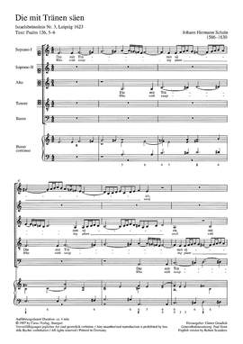 Schein: Die mit Tränen säen ( no. 3)