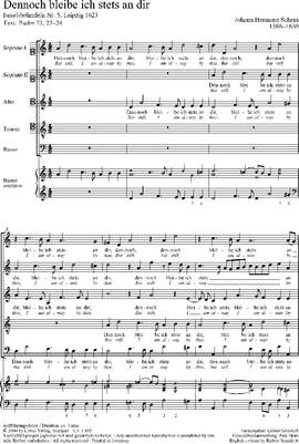 Schein: Dennoch bleib ich stets an dir ( no. 5)