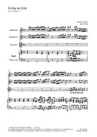 Beyer: Heilig ist Gott (FDur)
