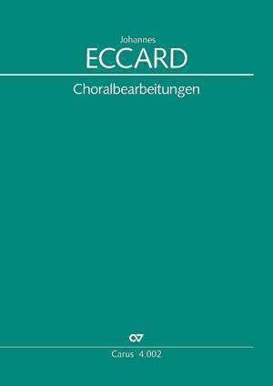 Eccard: 29 Choralbearbeitungen