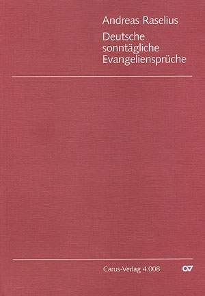 Raselius: Deutsche sonntägliche Evangeliensprüche (1594)