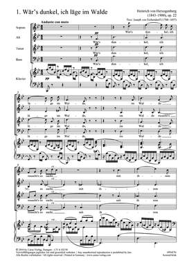Herzogenberg: Vier Notturnos op. 22