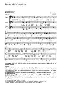 Gruber: Wunderbarer König; Zipp: Erneure mich