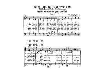 Schütz: Ich bin verstummet; Mein Herz dichtet ein Lied