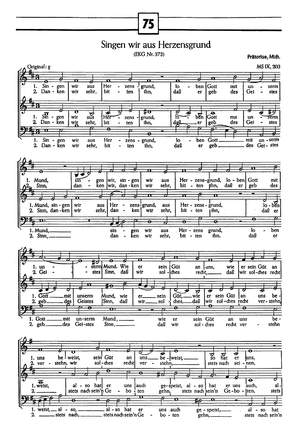 Praetorius: Singen wir aus Herzensgrund (Op.9 no. 203)