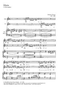 Zentner: Gloria in excelsis Deo (FDur)
