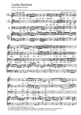 BeckerFoss: Laudate Dominum