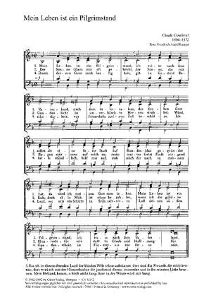 Bach, JS: Herzlich lieb hab ich dich; Goudimel: Mein Leben ist ein Pilgrimstand