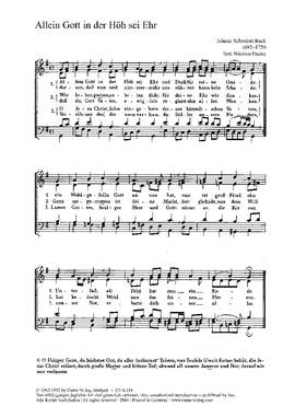 Bach, JS: Allein Gott in der Höh; Franck: Der Bräutigam