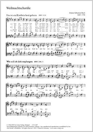 Bach, JS: Weihnachtschoräle
