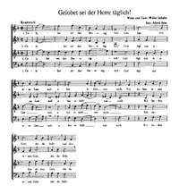 Stier: Gelobet sei der Herr; Herr, dem zu Ehren