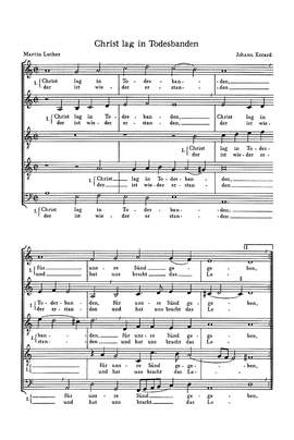 Eccard: Christ lag in Todesbanden (dorisch)
