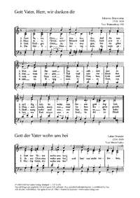 Brassicanus: Gott Vater, Herr; Osiander: Gott der Vater wohn
