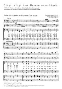 Crüger; Marx: Erhebet er sich, unser Gott